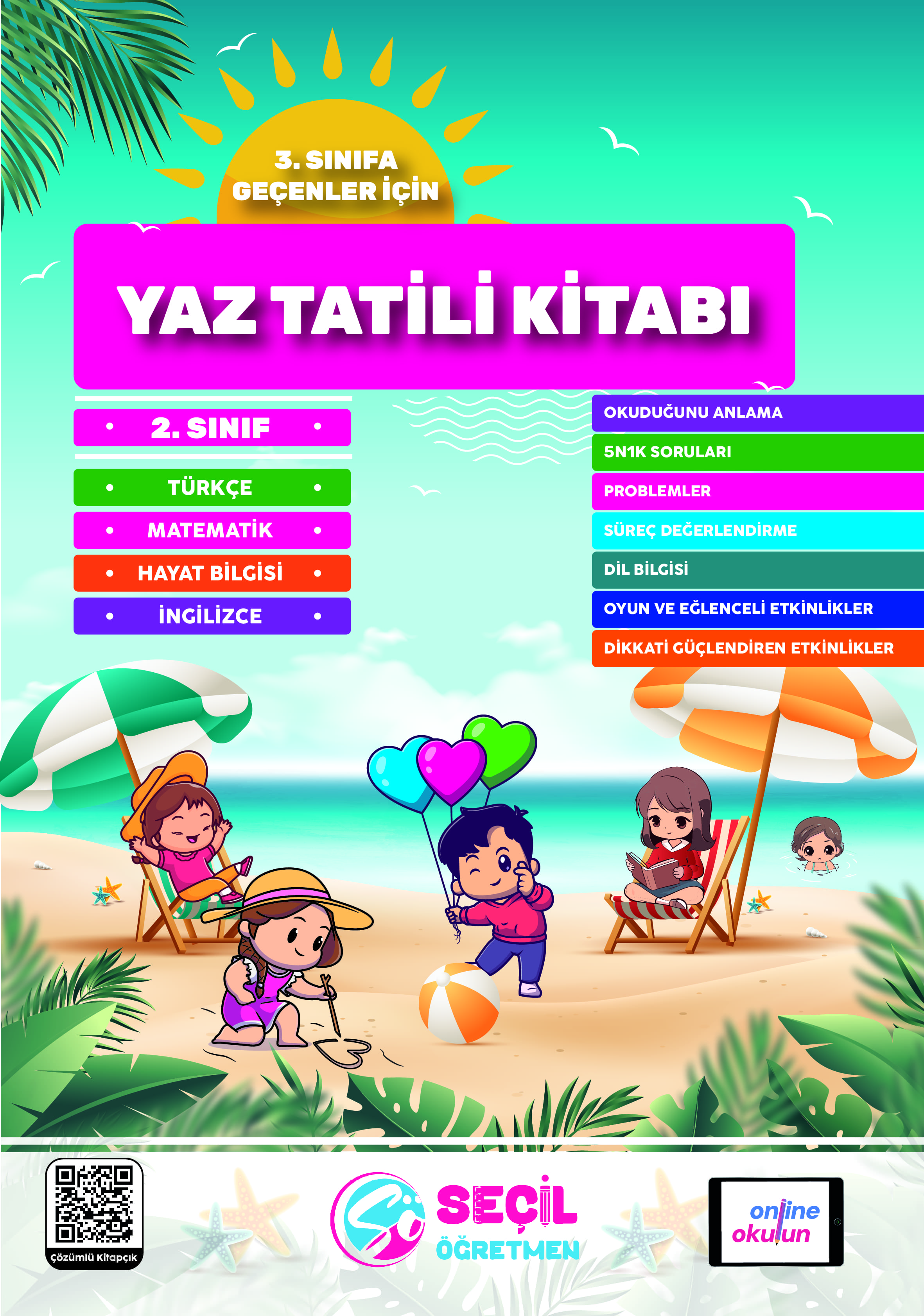 Yaz Tatili Kitabı 2. Sınıf kapağı